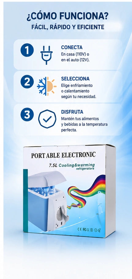 mantenedor Portátil Para Carro 7.5 Litr