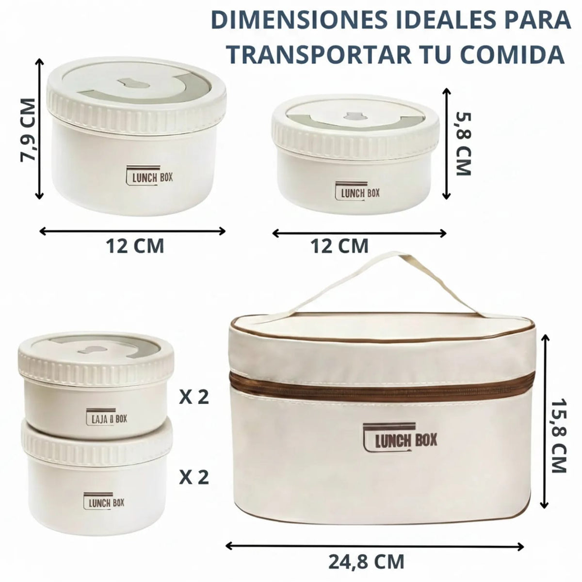 Lonchera Termica X4