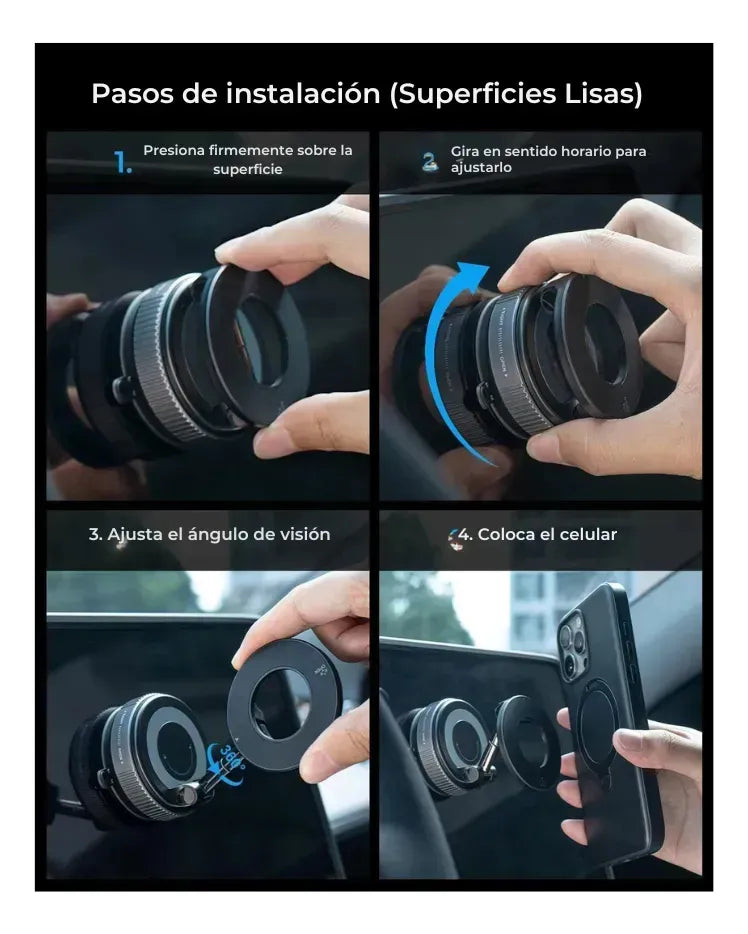 SOPORTE MAGNÉTICO PARA CELULAR