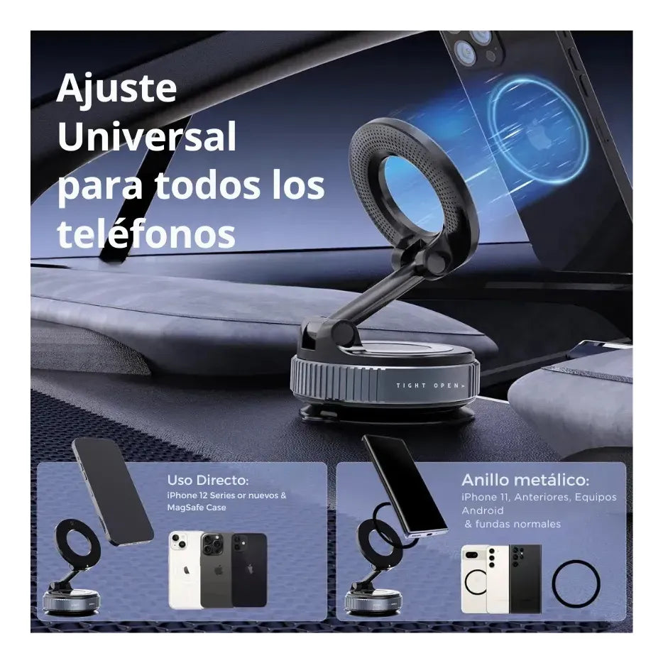 SOPORTE MAGNÉTICO PARA CELULAR
