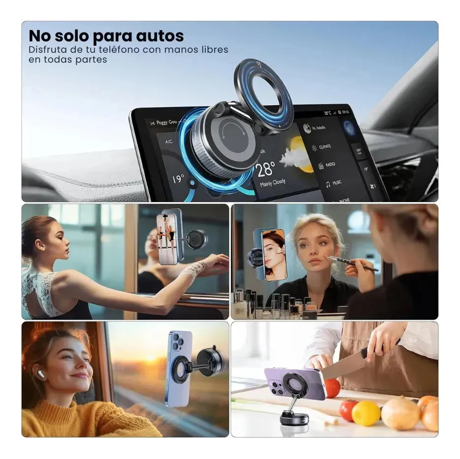 SOPORTE MAGNÉTICO PARA CELULAR