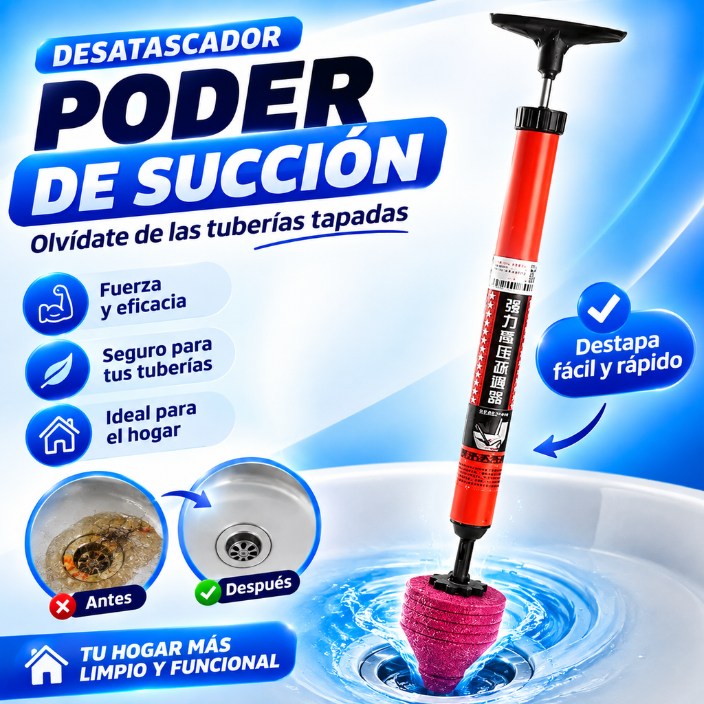 Destapador de tuberías a presión