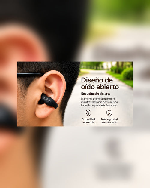 AUDIFONOS AMBIE NEGRO