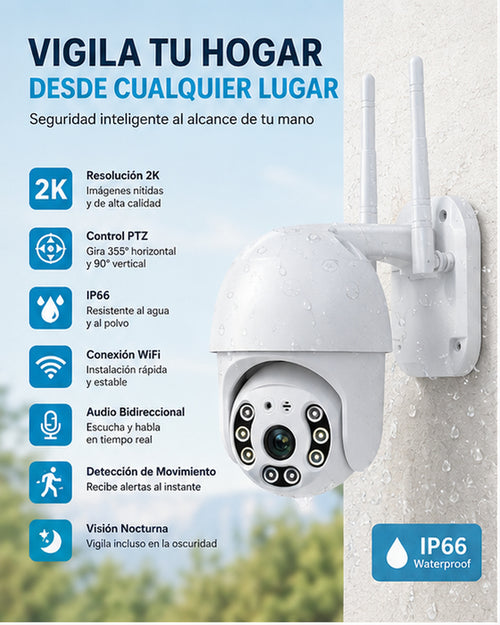 Cámara Vigilancia Wifi HD