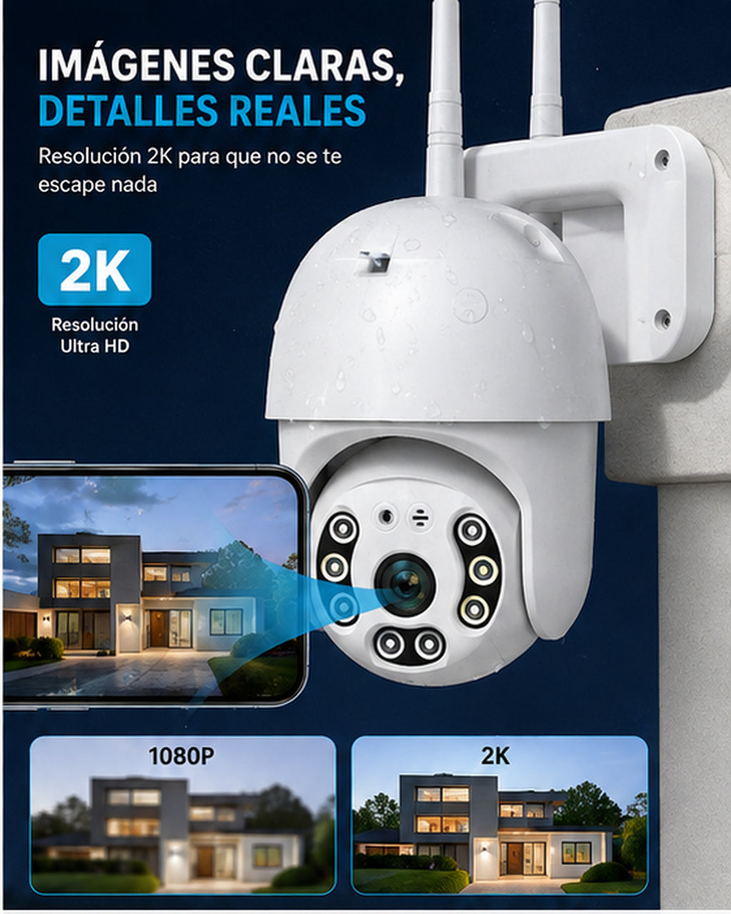 Cámara Vigilancia Wifi HD
