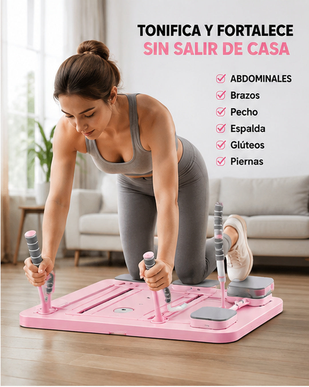 Tabla Pilates Ejercicios Multifuncional
